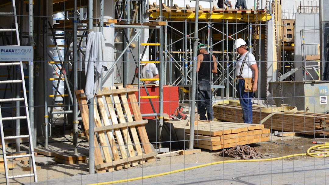 Construction site at dawn — equipment mobilised across Australia