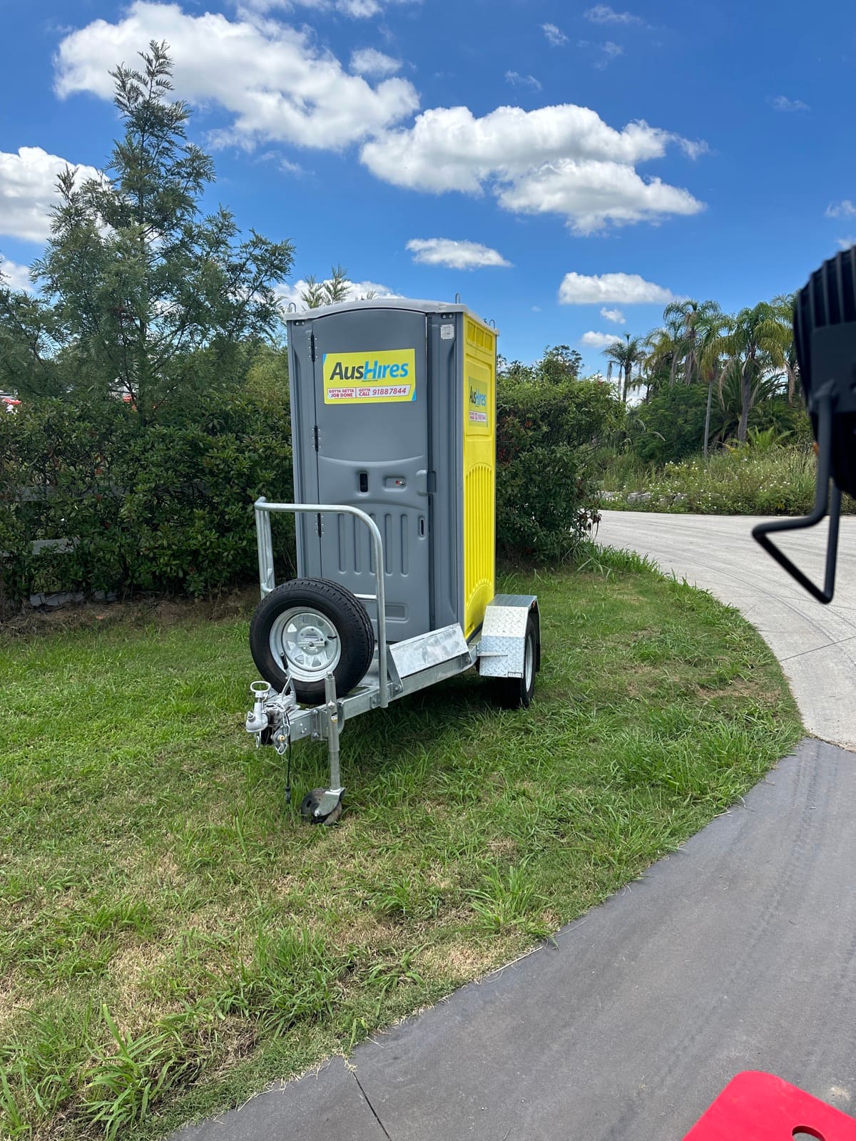 Trailer Mounted Portable Toilets